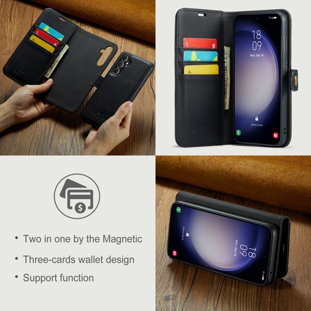 Étui portefeuille Magnet Wallet Samsung Galaxy A35, Black