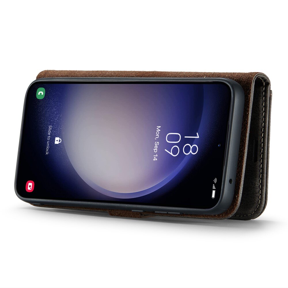 Étui portefeuille Magnet Wallet Samsung Galaxy A35, Brown