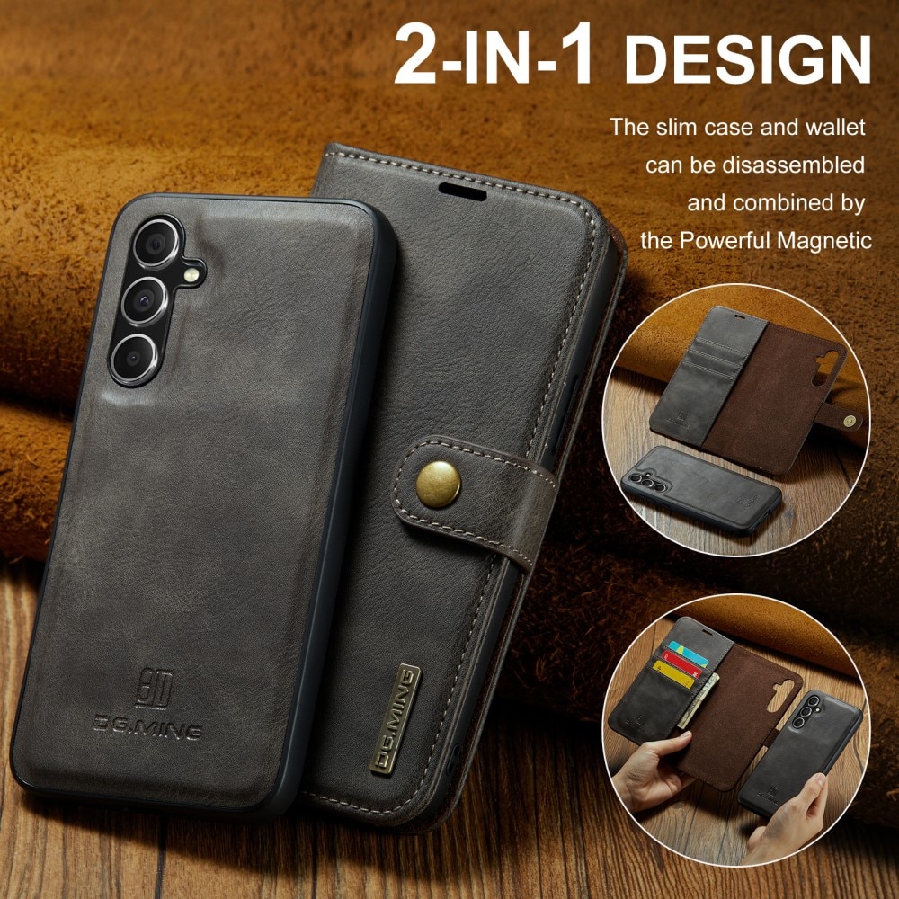 Étui portefeuille Magnet Wallet Samsung Galaxy A35, Brown