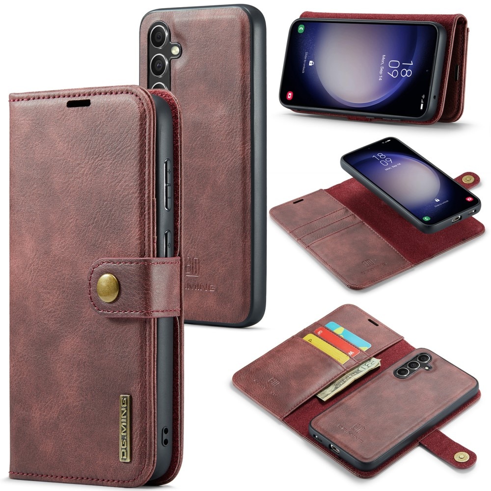 Étui portefeuille Magnet Wallet Samsung Galaxy A35, Red