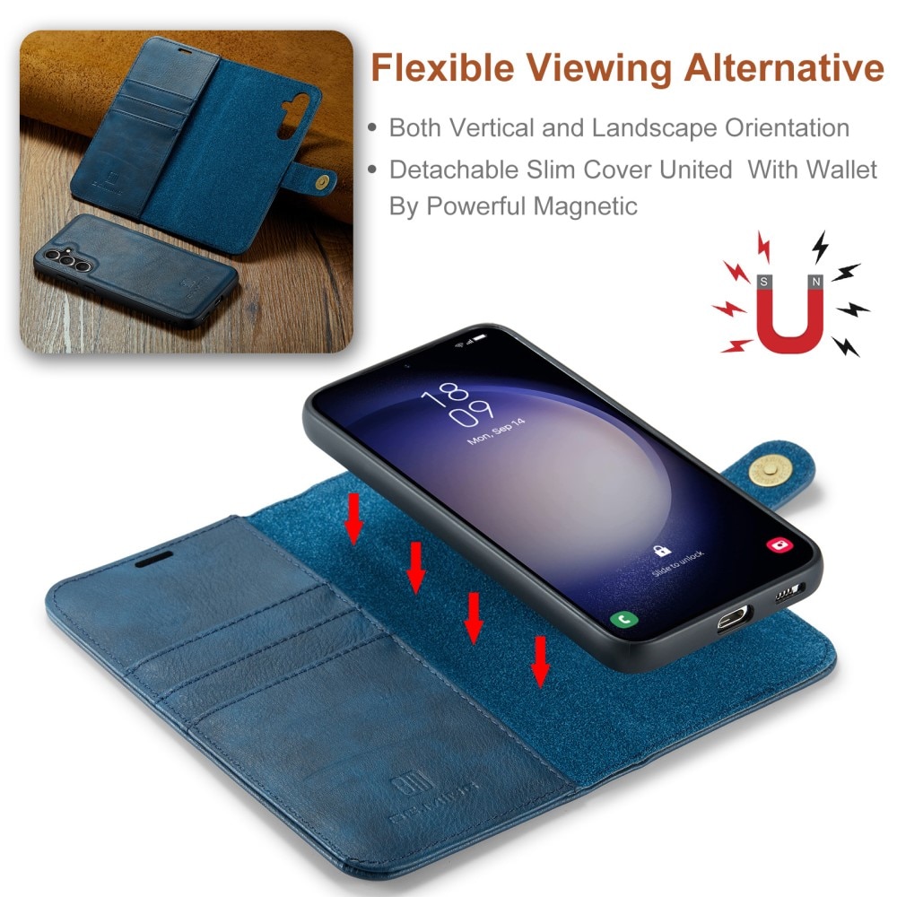 Étui portefeuille Magnet Wallet Samsung Galaxy A35, Blue