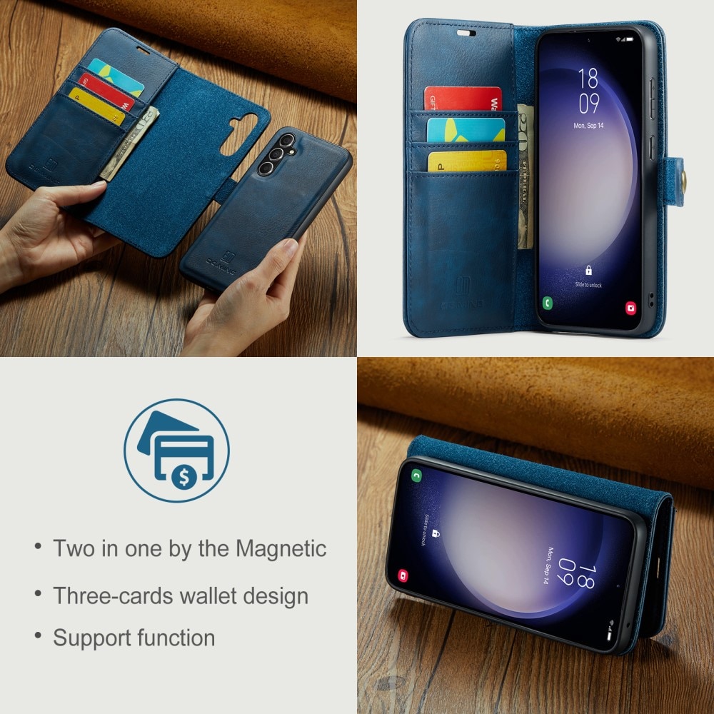 Étui portefeuille Magnet Wallet Samsung Galaxy A35, Blue