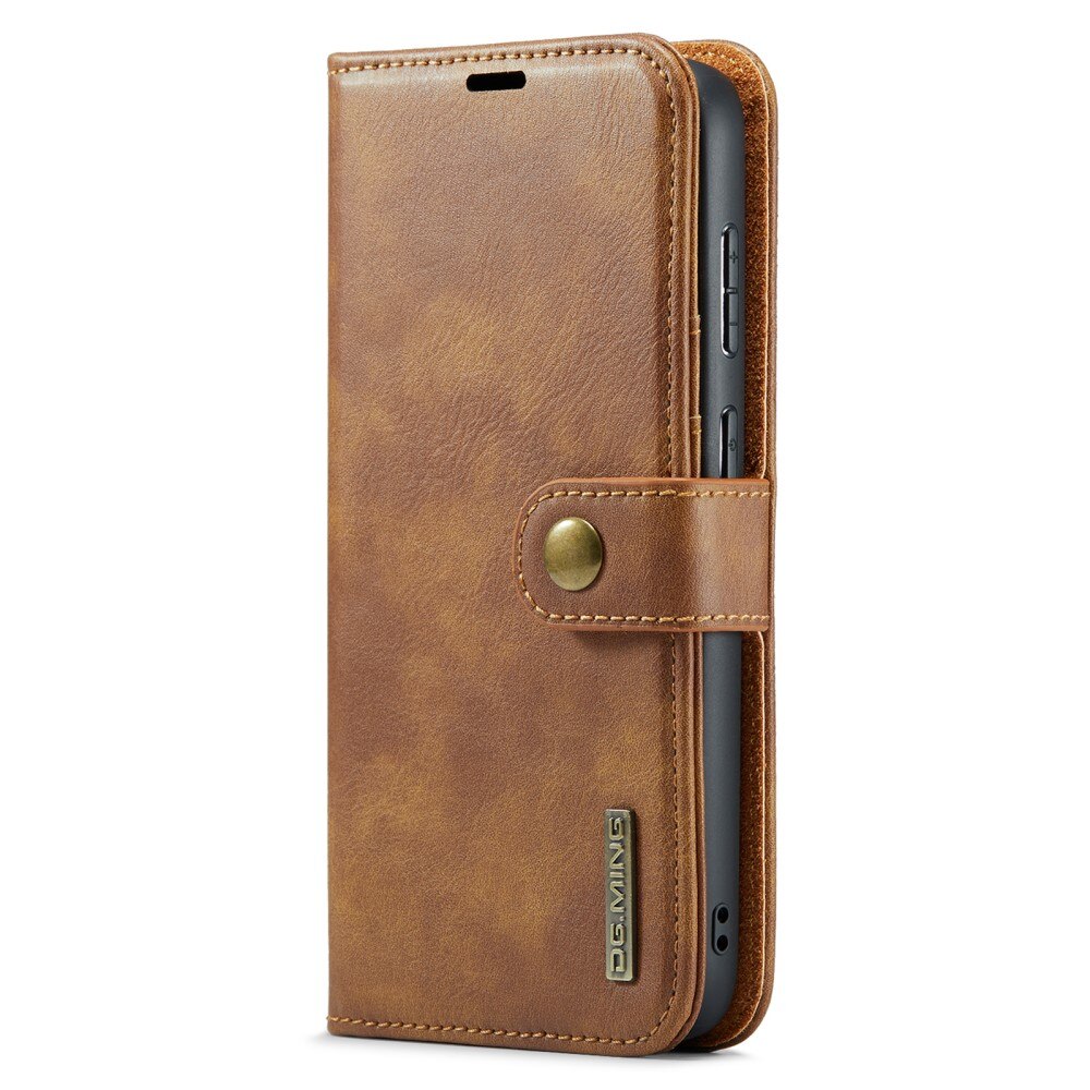 Étui portefeuille Magnet Wallet Samsung Galaxy A15, Cognac