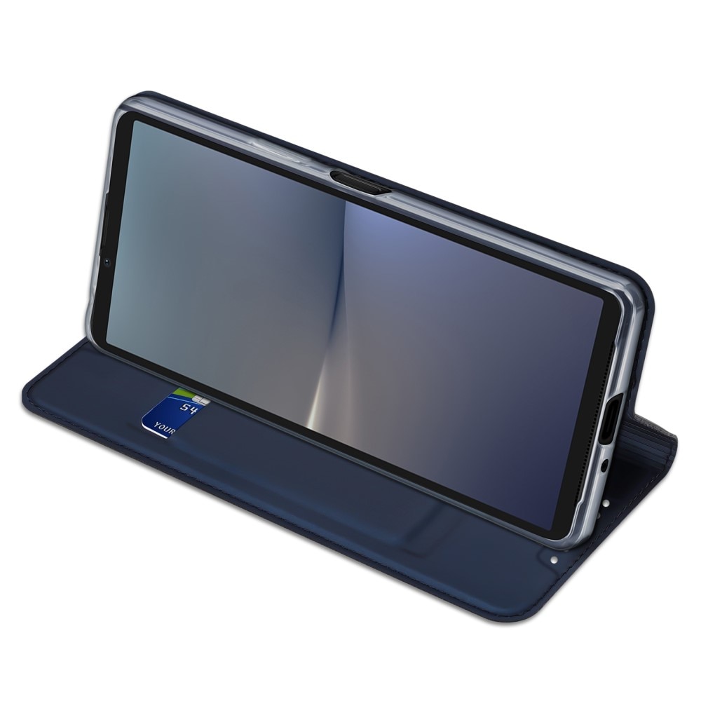 Étui portefeuille Skin Pro Series Sony Xperia 10 VI, Navy