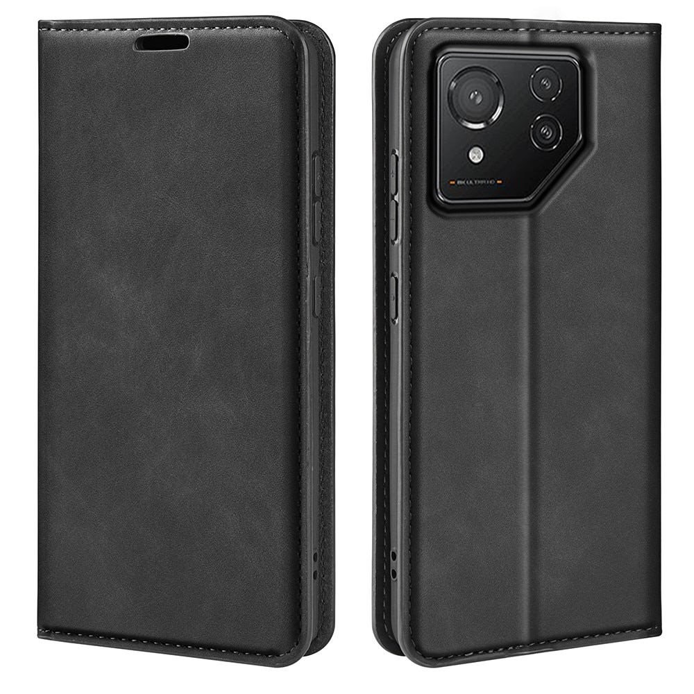 Coque portefeuille mince Asus ROG Phone 8 Pro, Noir