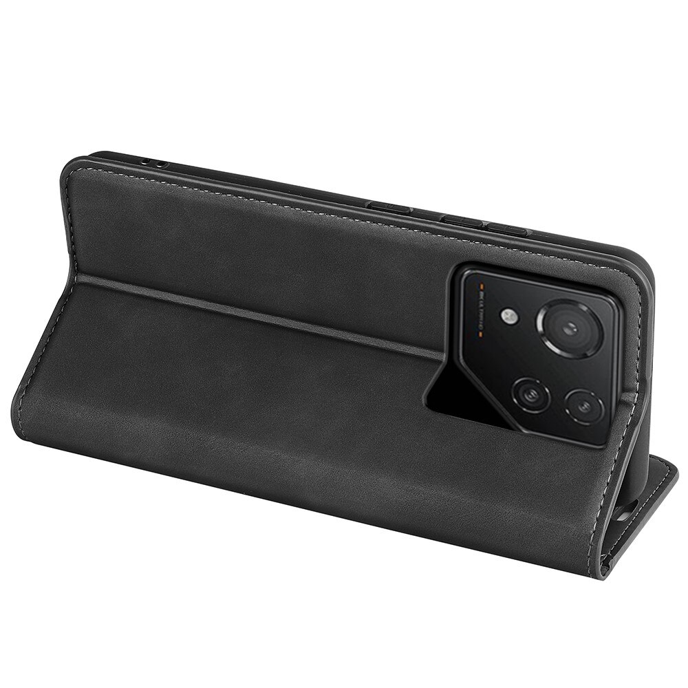 Coque portefeuille mince Asus ROG Phone 8 Pro, Noir