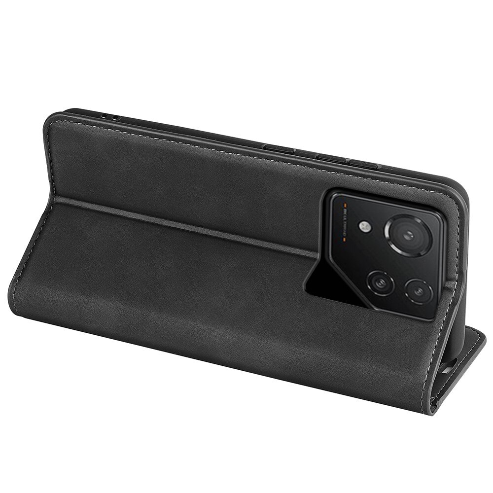 Coque portefeuille mince Asus ROG Phone 8, noir