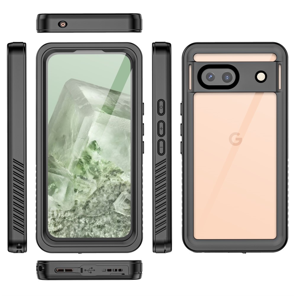 Coque étanche Google Pixel 8a, transparent