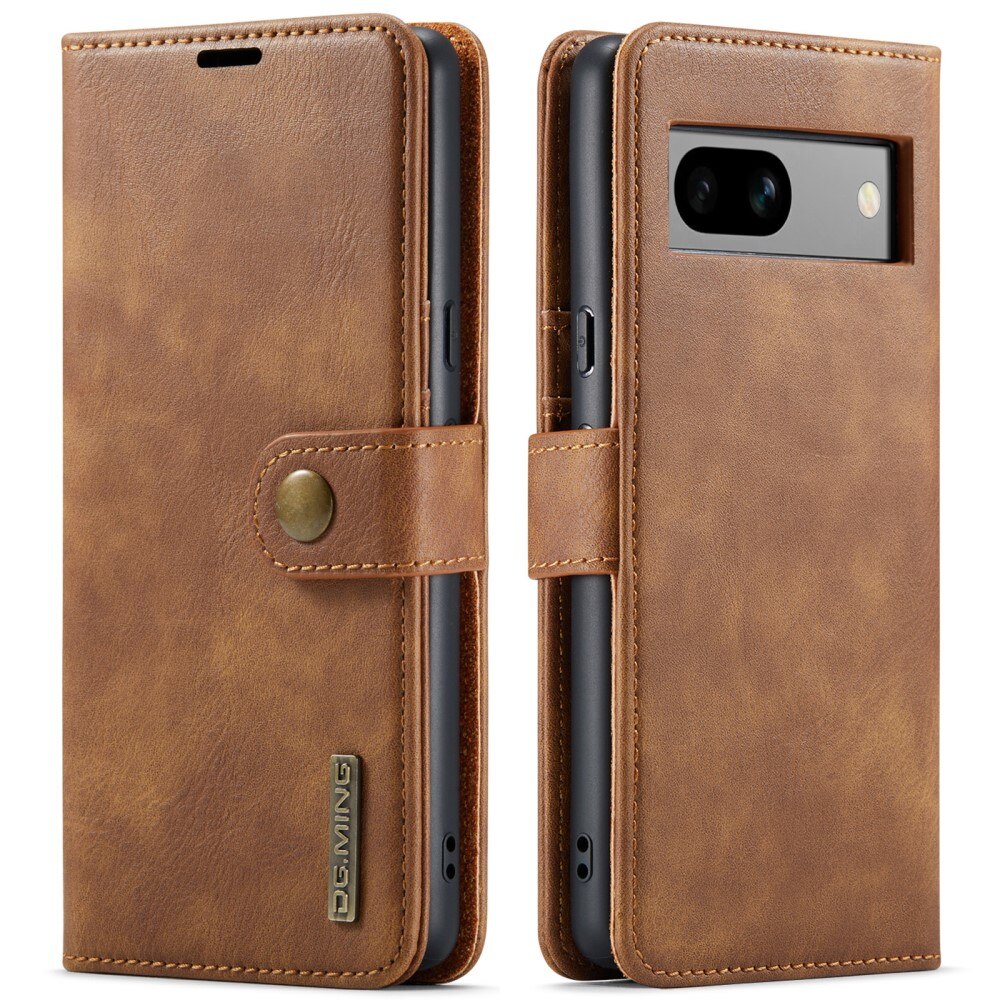 Étui portefeuille Magnet Wallet Google Pixel 8a, Cognac