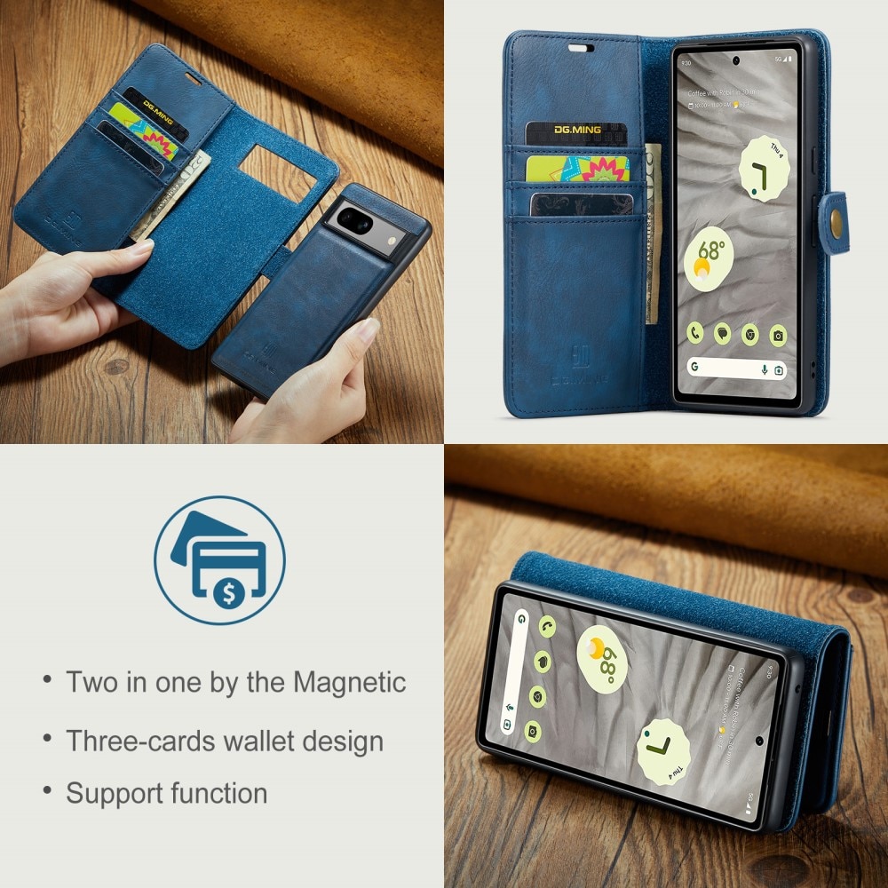 Étui portefeuille Magnet Wallet Google Pixel 8a, Blue