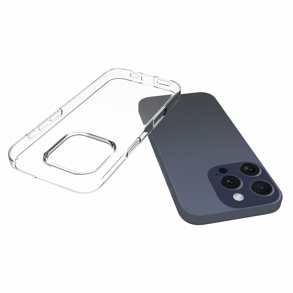 TPU Coque iPhone 16 Pro, Transparent