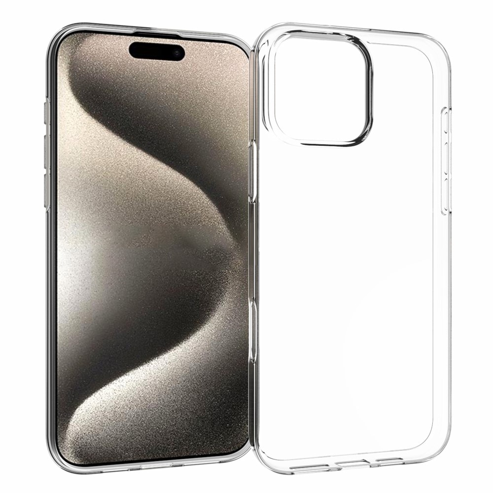 TPU Coque iPhone 16 Pro Max, Transparent