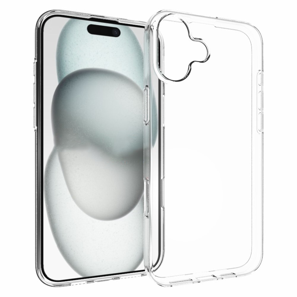 TPU Coque iPhone 16 Plus, Transparent