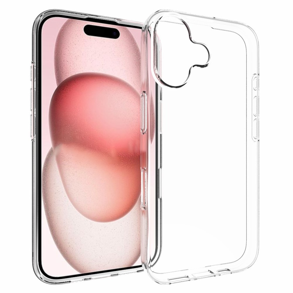 TPU Coque iPhone 16, Transparent