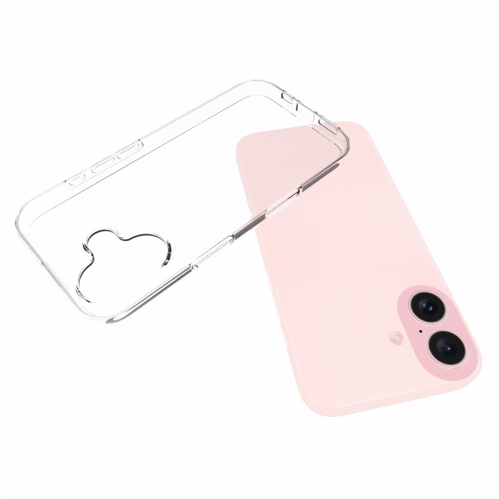 TPU Coque iPhone 16, Transparent