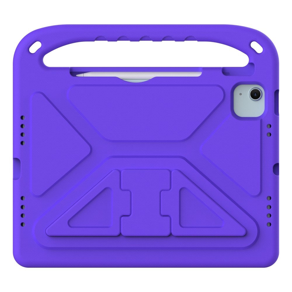 Coque EVA avec poignée pour enfants pour Apple iPad Air 11 7th Gen (2025), violet