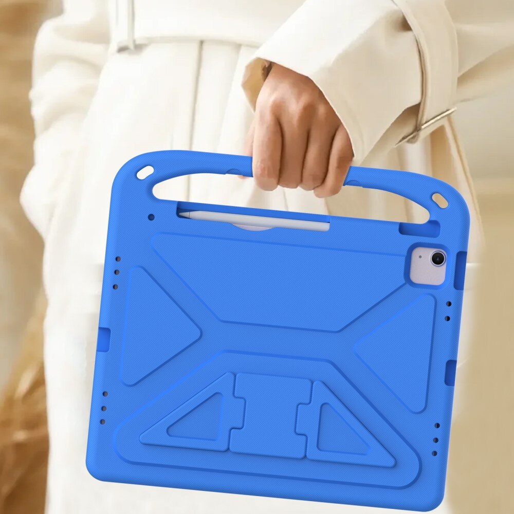 Coque EVA avec poignée pour enfants pour Apple iPad Air 13 2nd Gen (2025), bleu
