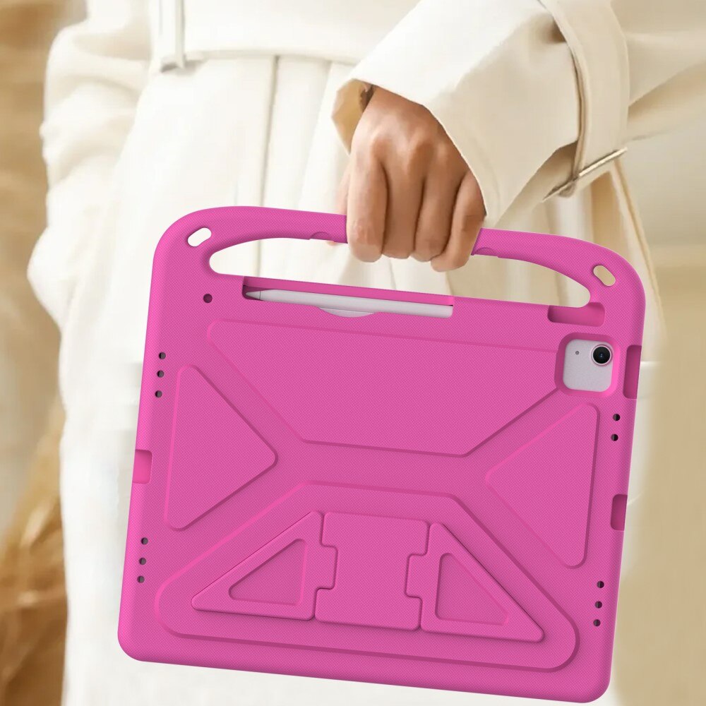 Coque EVA avec poignée pour enfants pour Apple iPad Air 13 2nd Gen (2025), rose
