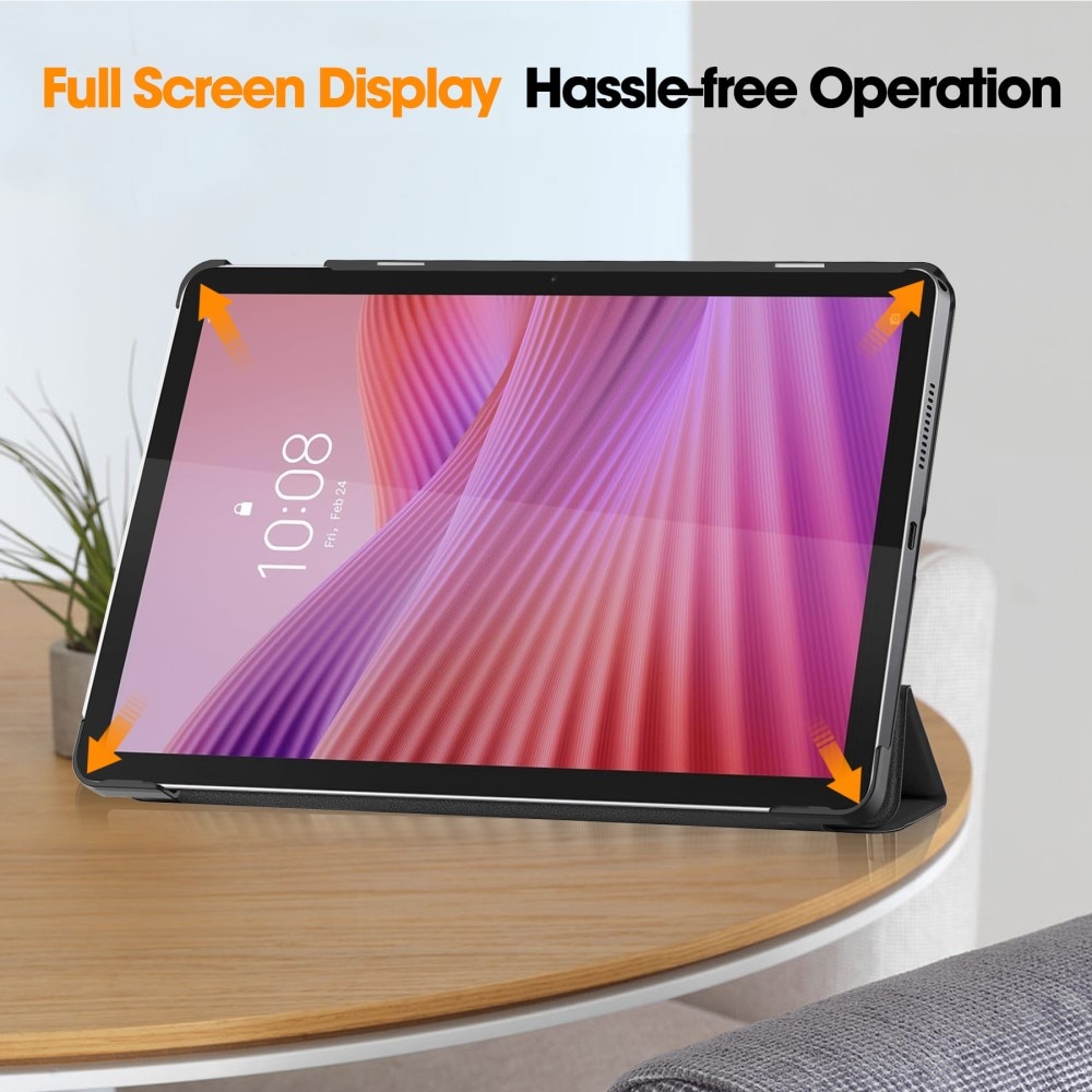 Étui Tri-Fold  Lenovo Tab, Noir