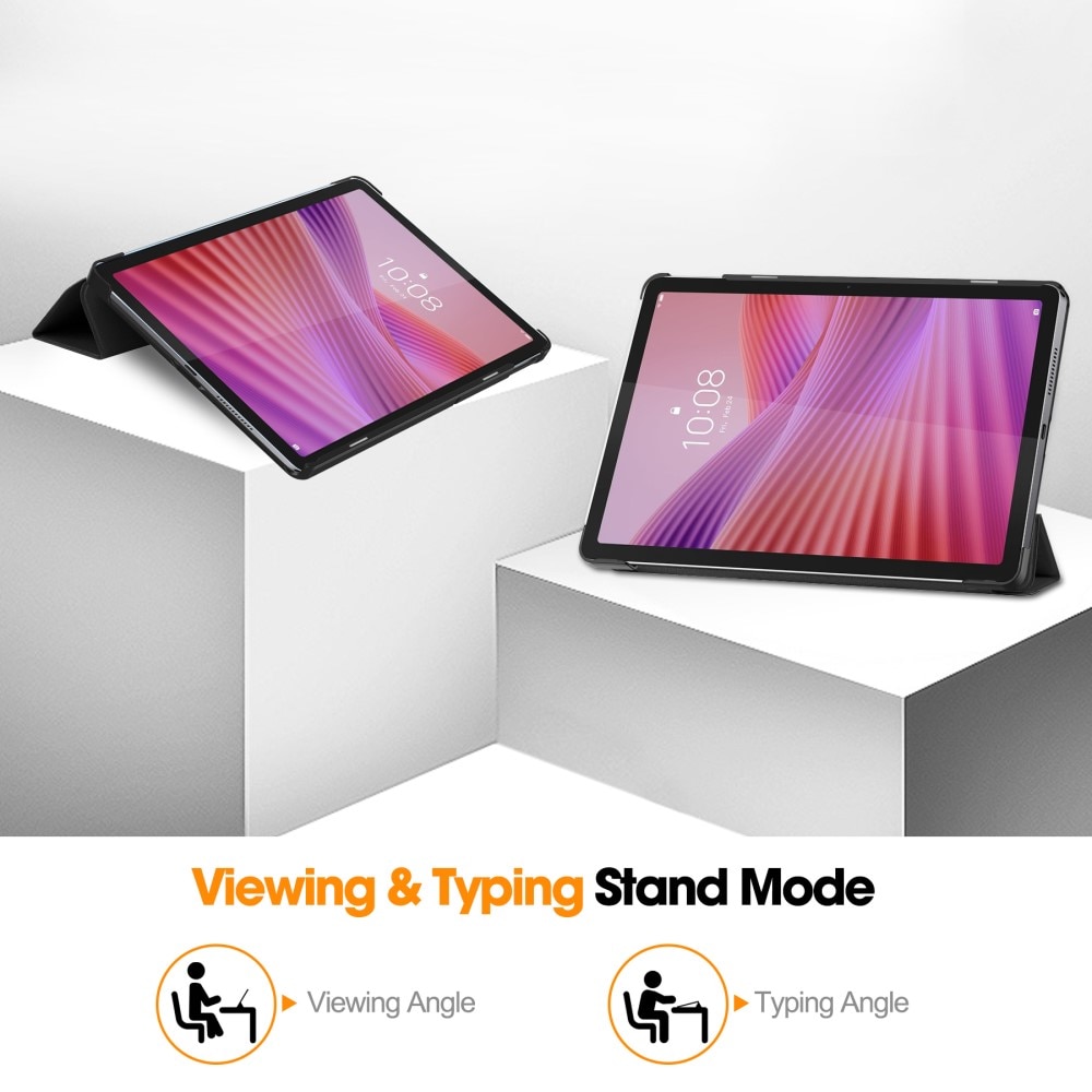 Étui Tri-Fold  Lenovo Tab, Noir