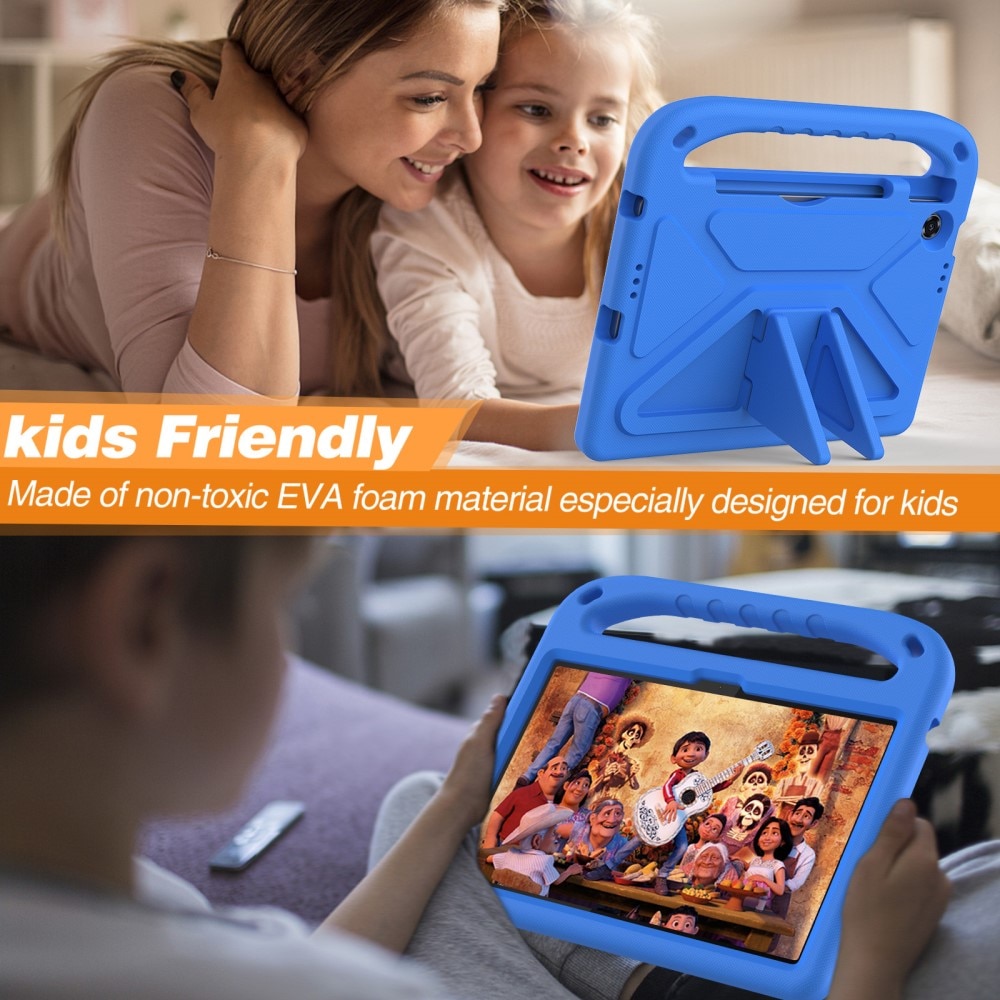 Coque EVA avec poignée pour enfants pour  Lenovo Tab, bleu