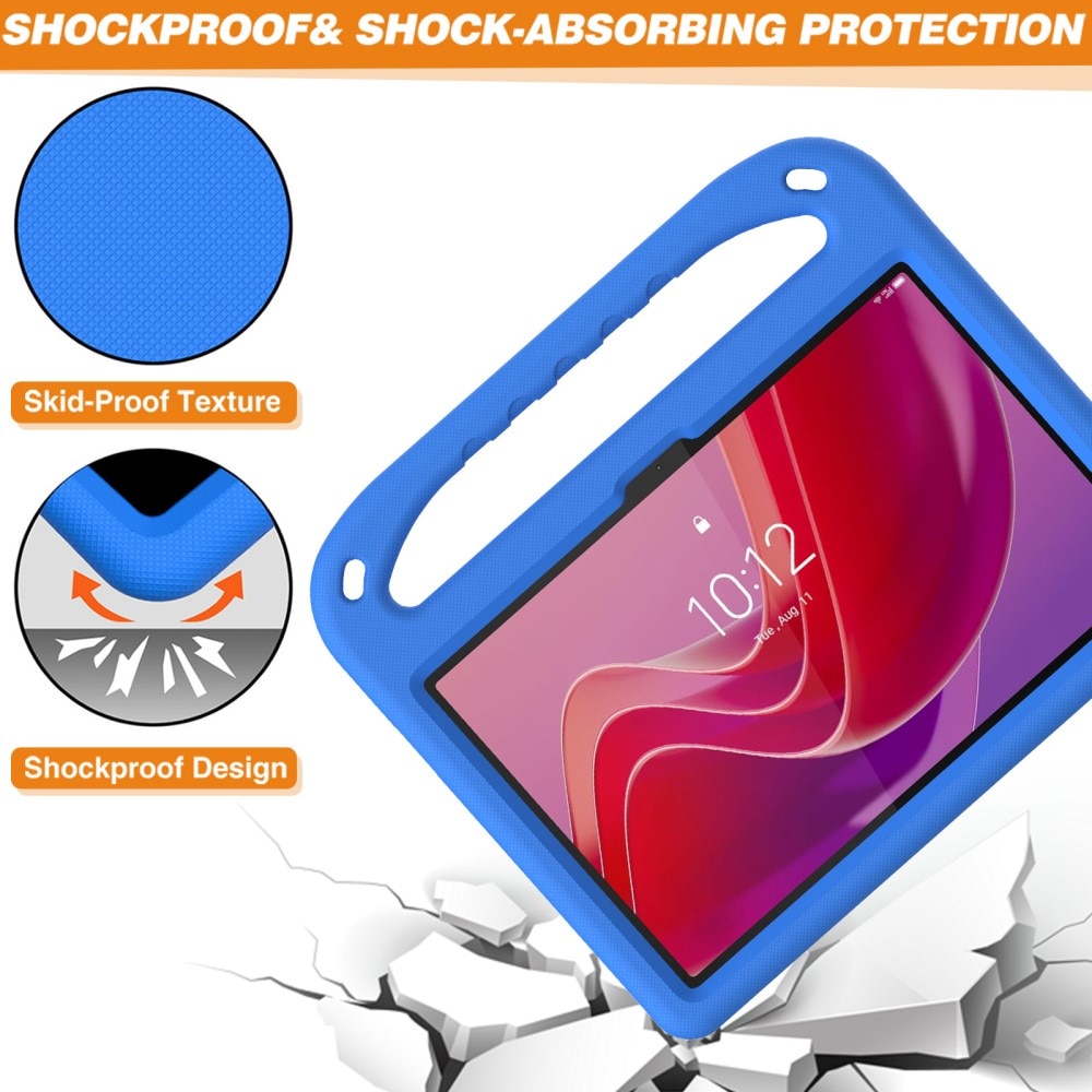 Coque EVA avec poignée pour enfants pour  Lenovo Tab, bleu
