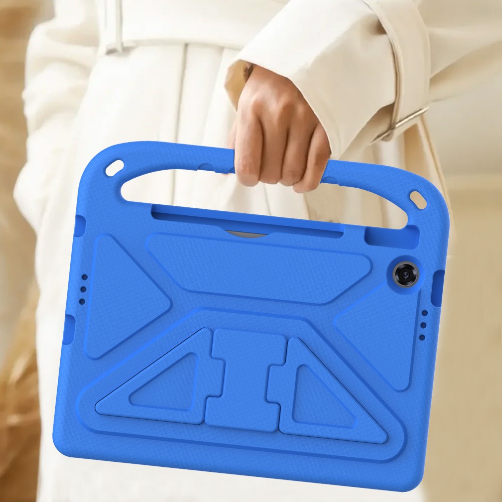 Coque EVA avec poignée pour enfants pour  Lenovo Tab, bleu