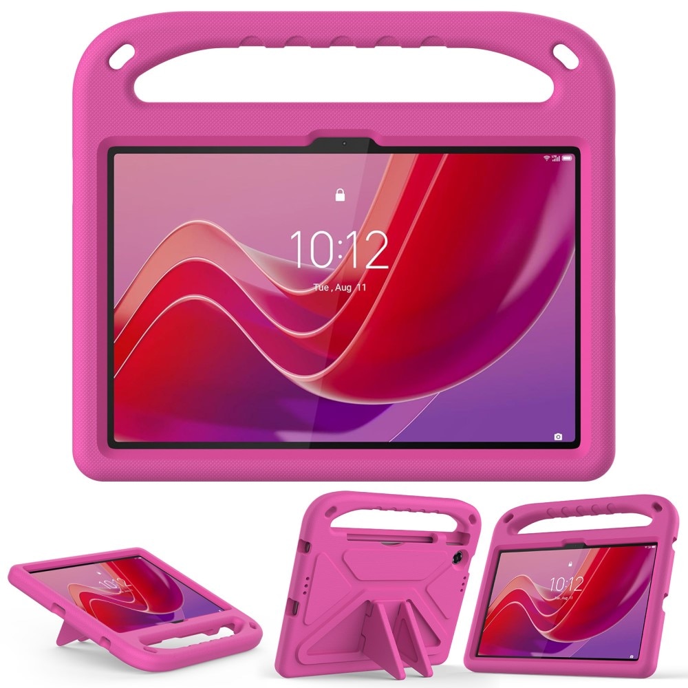 Coque EVA avec poignée pour enfants pour  Lenovo Tab, Rose