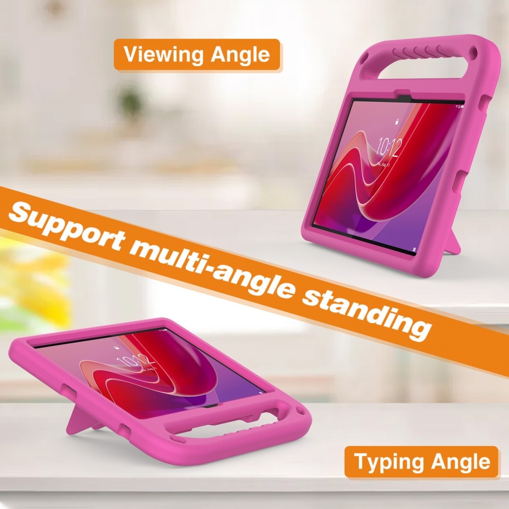 Coque EVA avec poignée pour enfants pour  Lenovo Tab, Rose