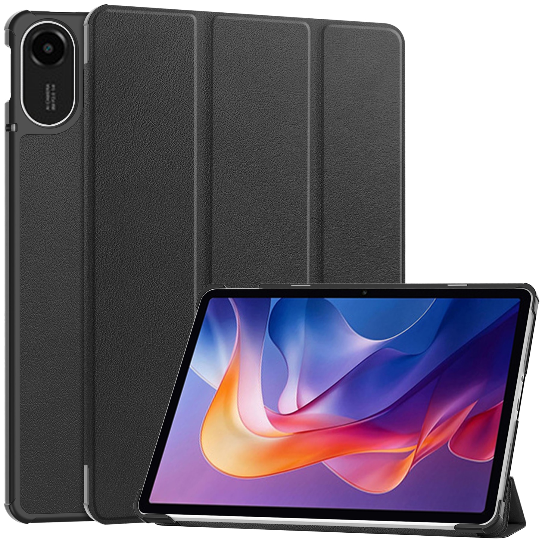 Étui Tri-Fold Xiaomi Redmi Pad 2, Noir