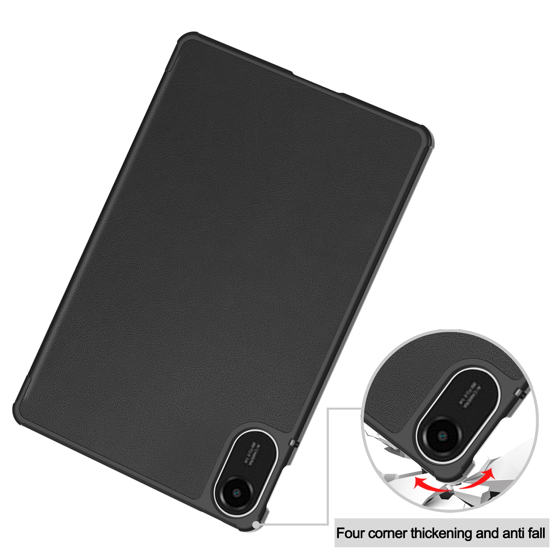 Étui Tri-Fold Xiaomi Redmi Pad 2, Noir