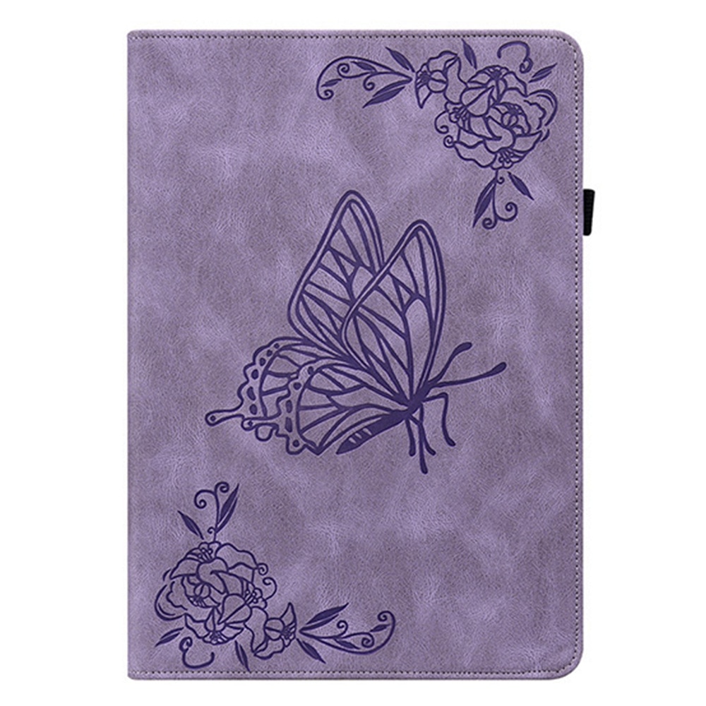 Étui en cuir avec papillons Xiaomi Redmi Pad 2 Violet