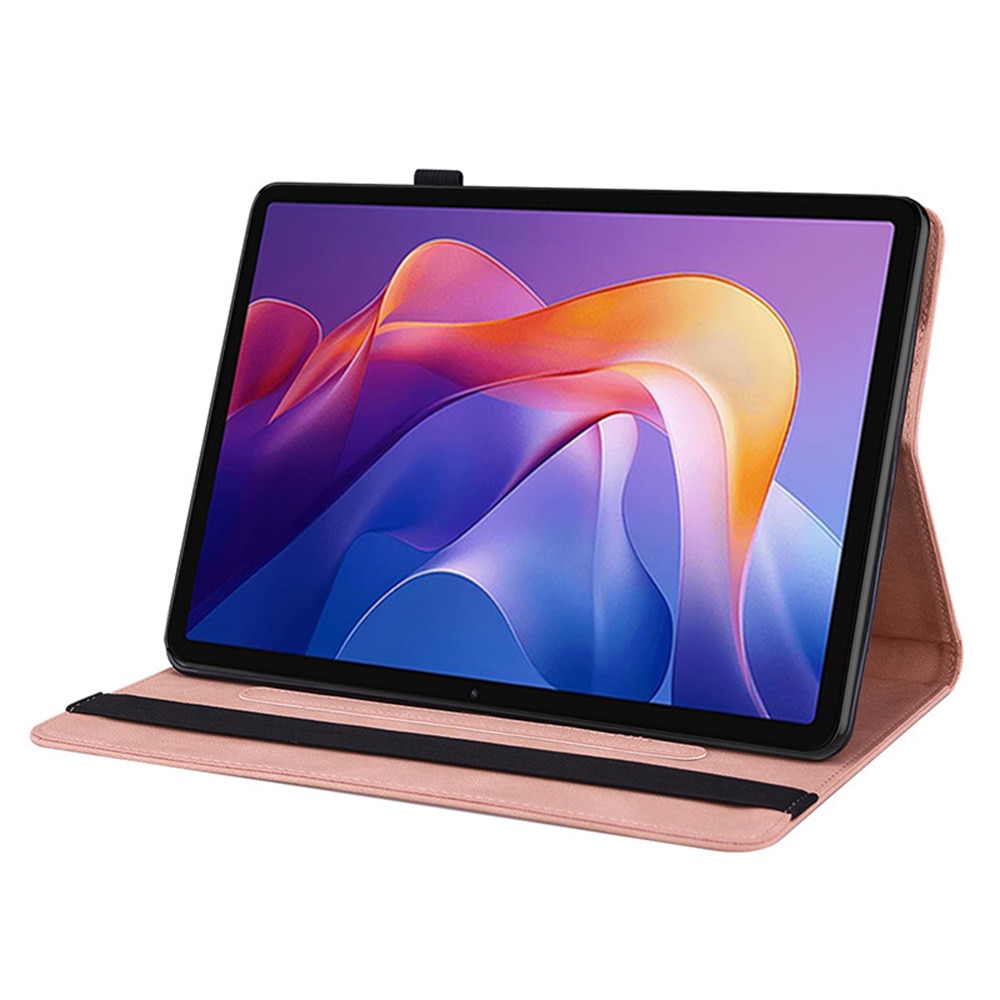 Étui en cuir avec papillons Xiaomi Redmi Pad 2 Rose