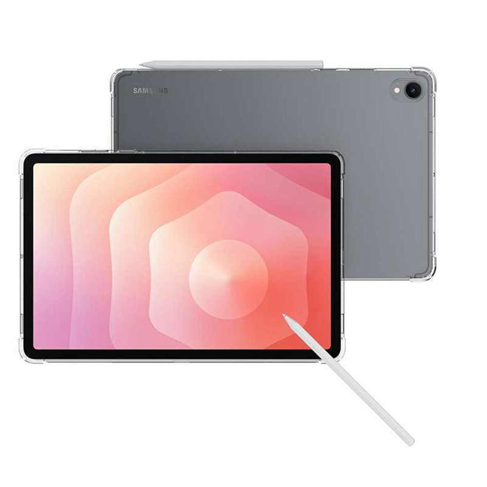 Coque TPU résistant aux chocs Samsung Galaxy Tab S11, transparent