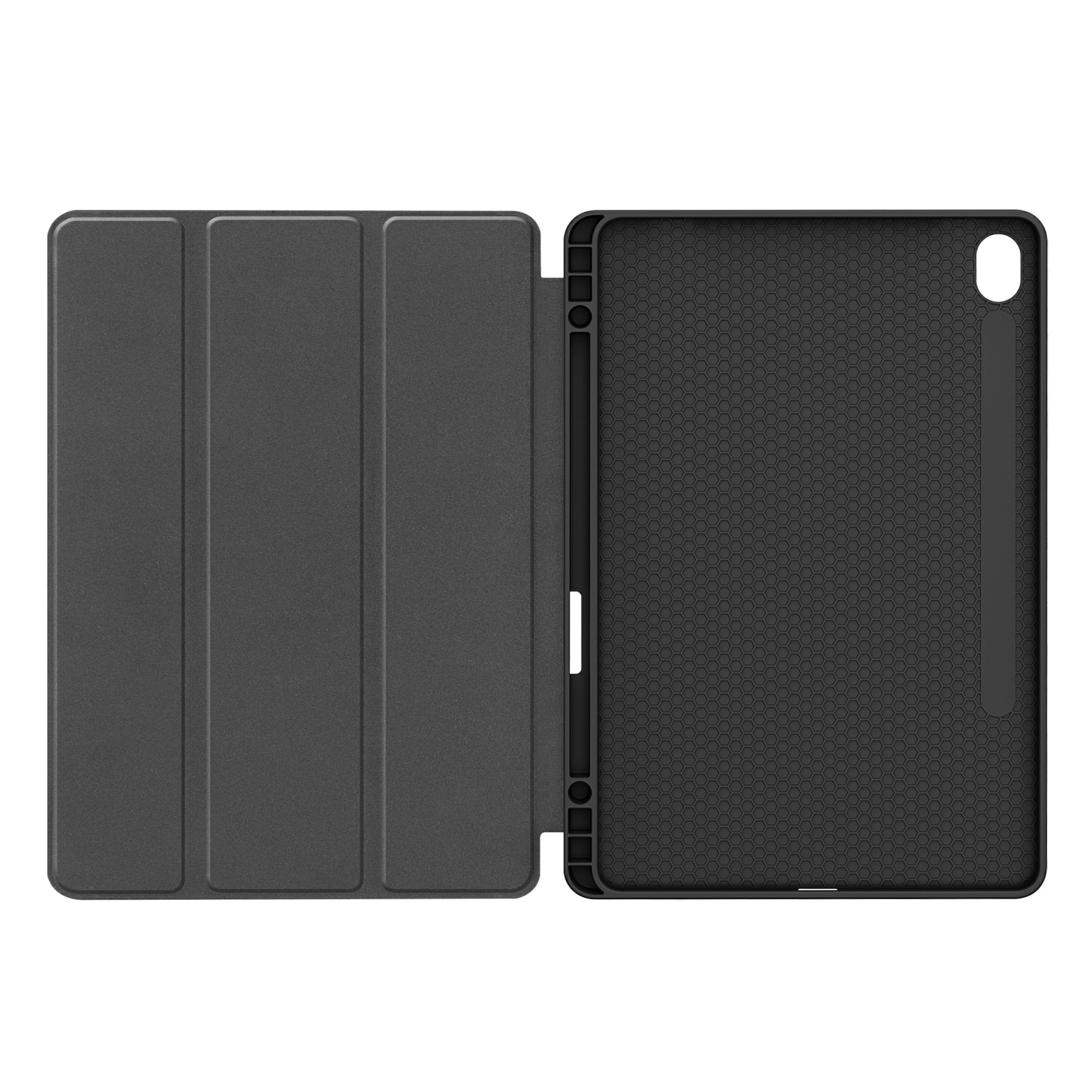 Étui Tri-Fold avec porte-stylo Samsung Galaxy Tab S11, Noir