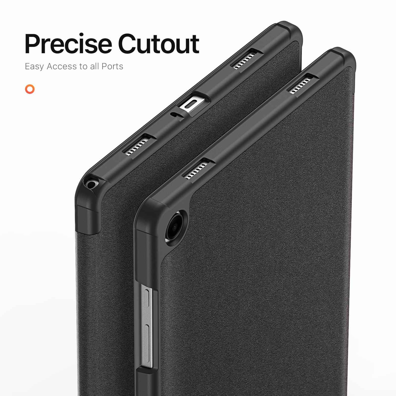 Coque Domo Tri-Fold Samsung Galaxy Tab A9 Plus Black