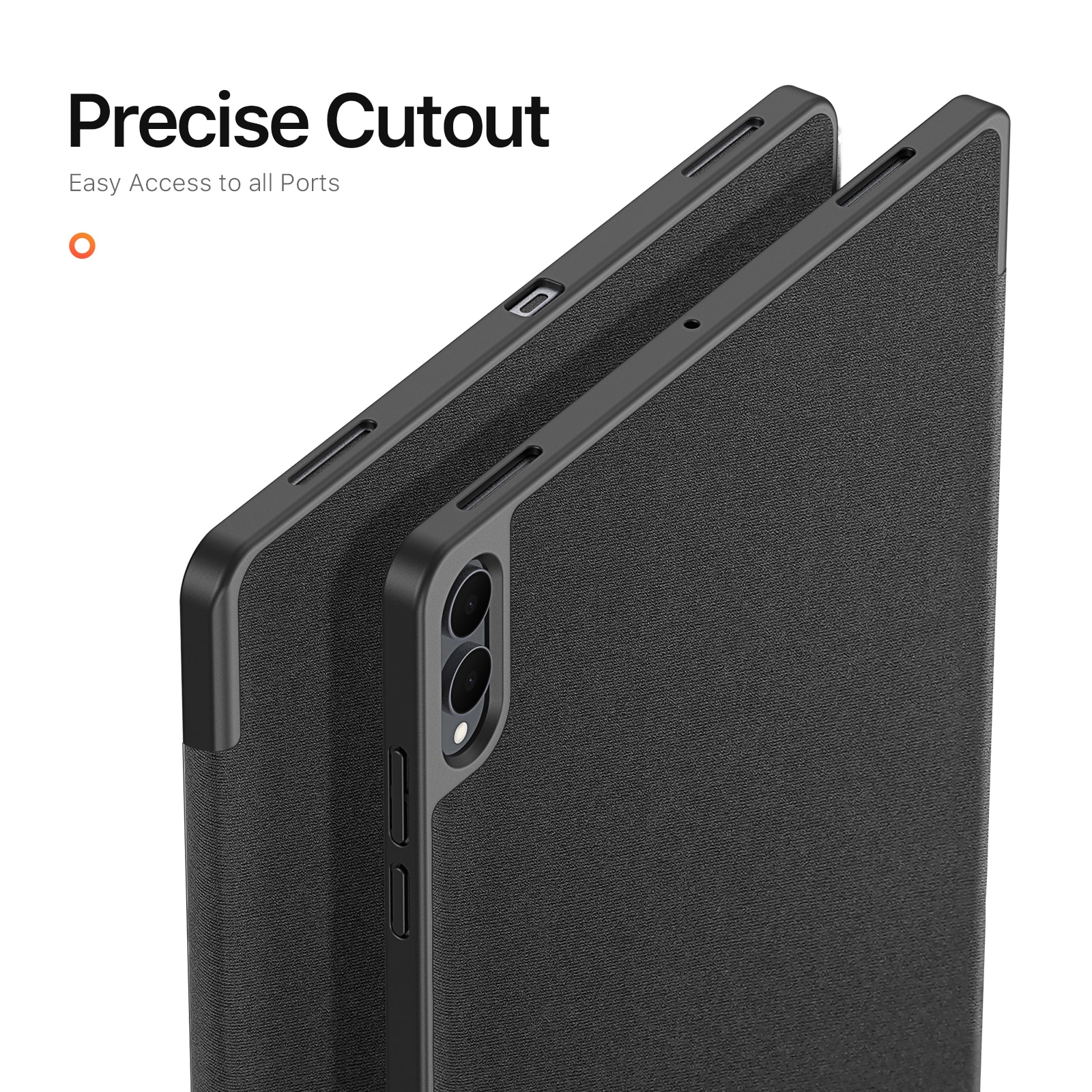 Coque Domo Tri-Fold Samsung Galaxy Tab S11 Ultra Black
