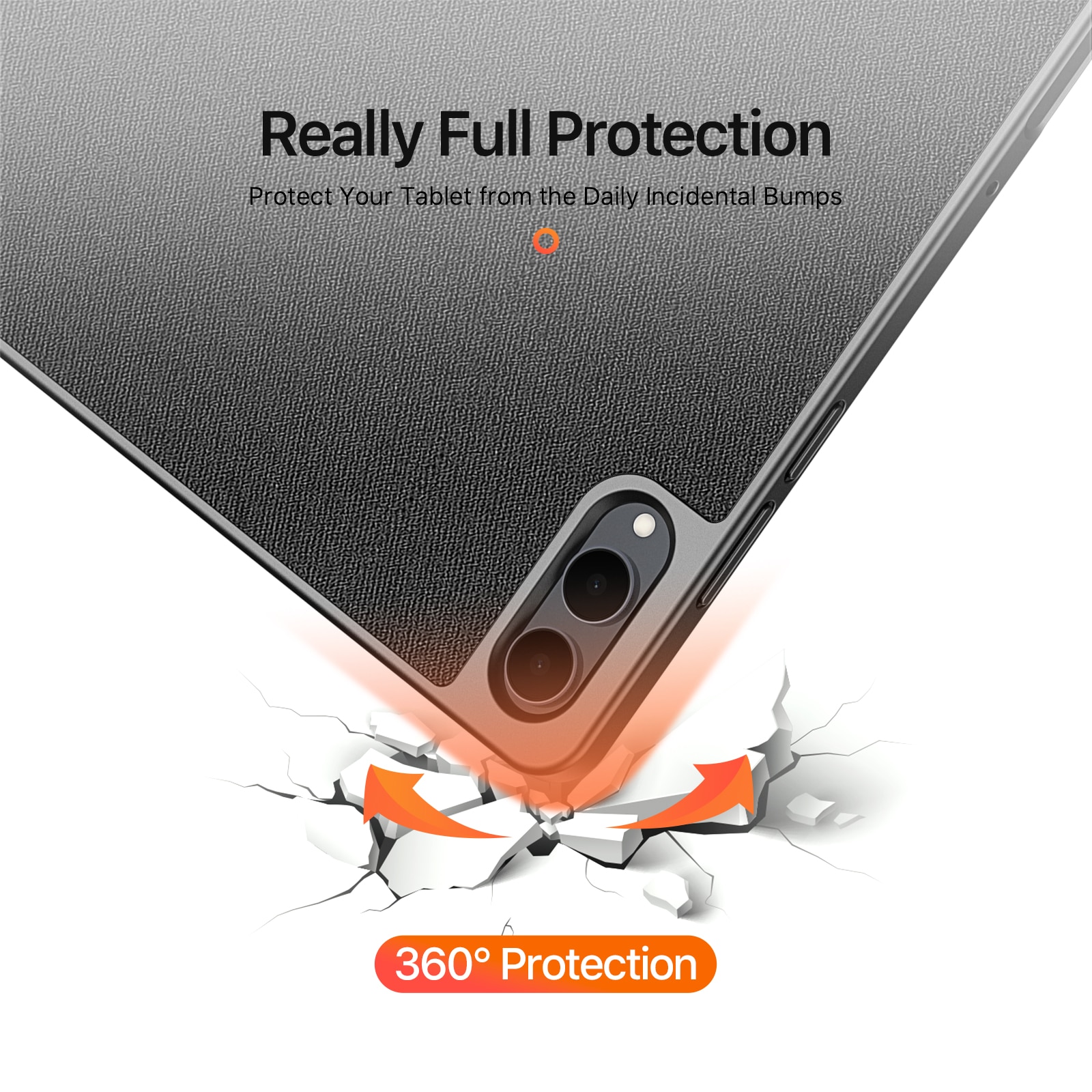 Coque Domo Tri-Fold Samsung Galaxy Tab S11 Ultra Black