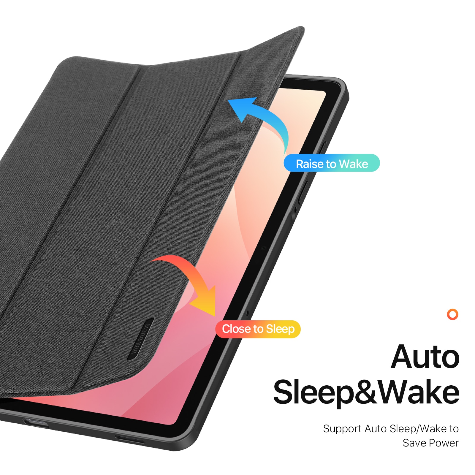 Coque Domo Tri-Fold Samsung Galaxy Tab S11 Black