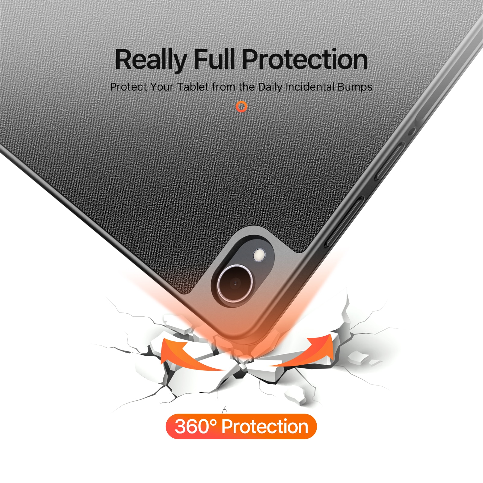 Coque Domo Tri-Fold Samsung Galaxy Tab S11 Black