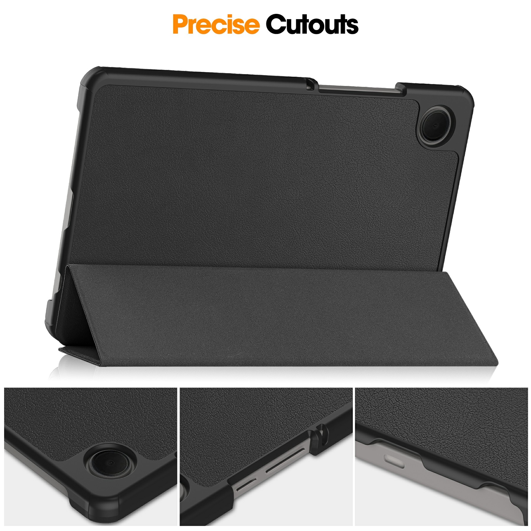 Étui Tri-Fold Samsung Galaxy Tab A11, Noir