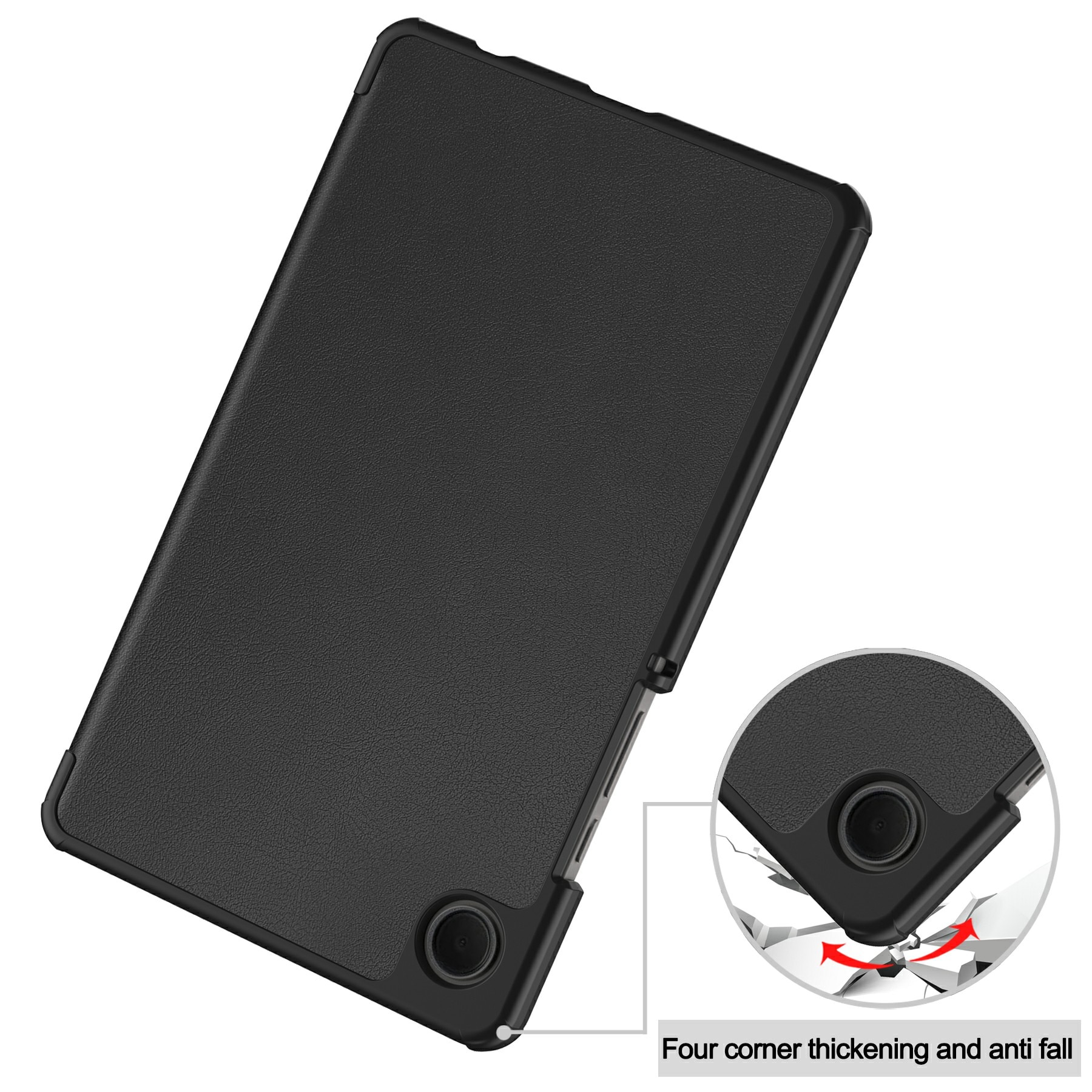 Étui Tri-Fold Samsung Galaxy Tab A11, Noir