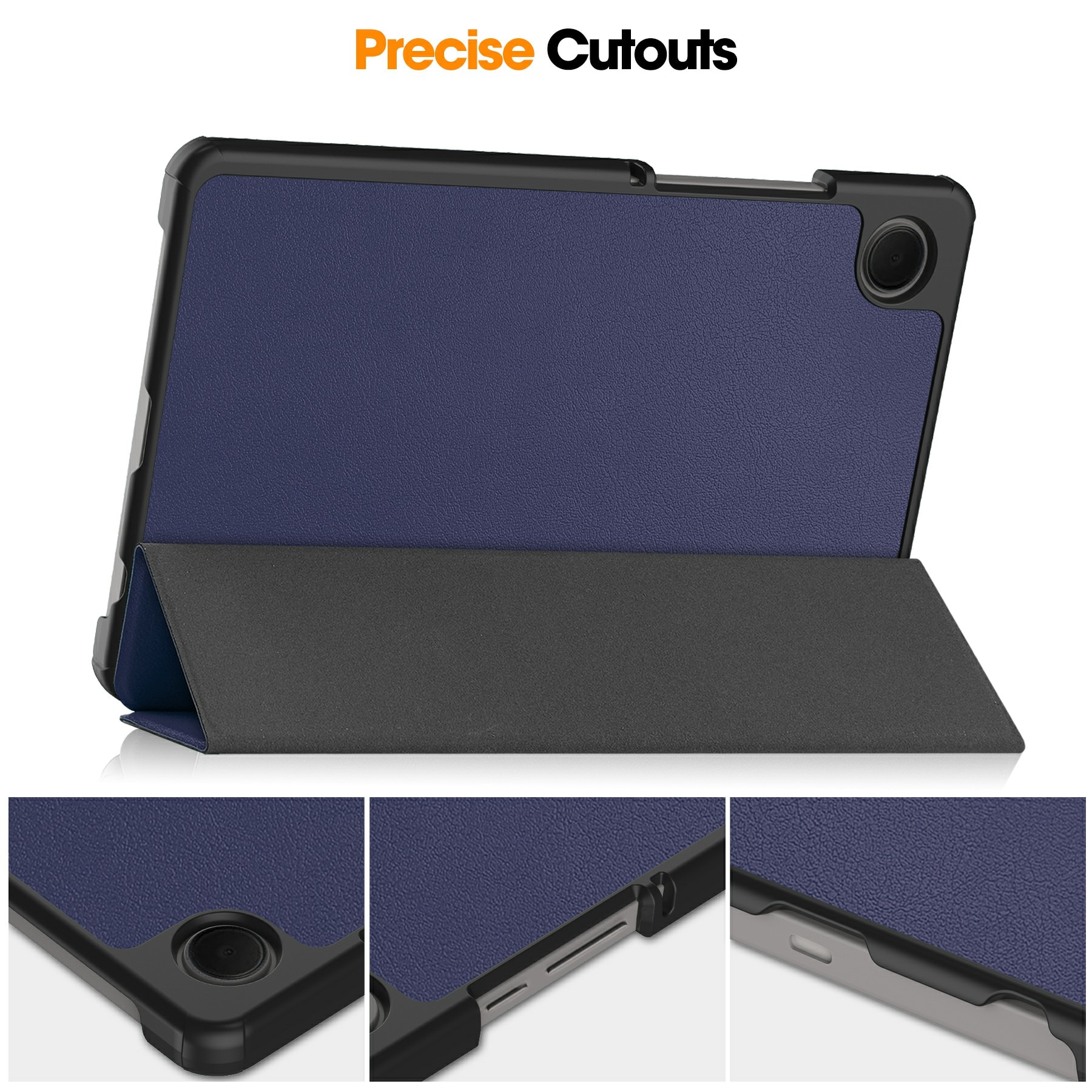 Étui Tri-Fold Samsung Galaxy Tab A11, Bleu