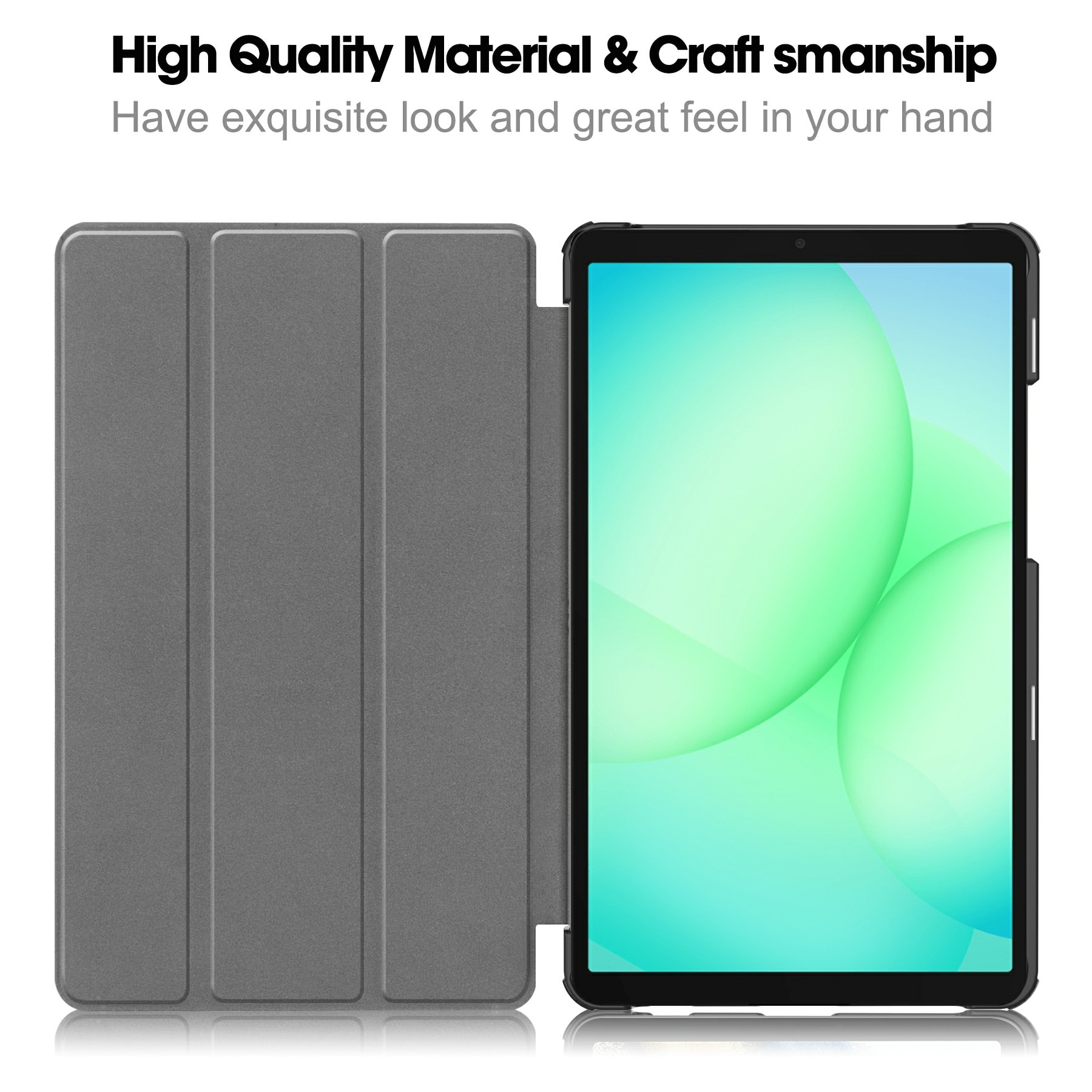 Étui Tri-Fold Samsung Galaxy Tab A11, Gris