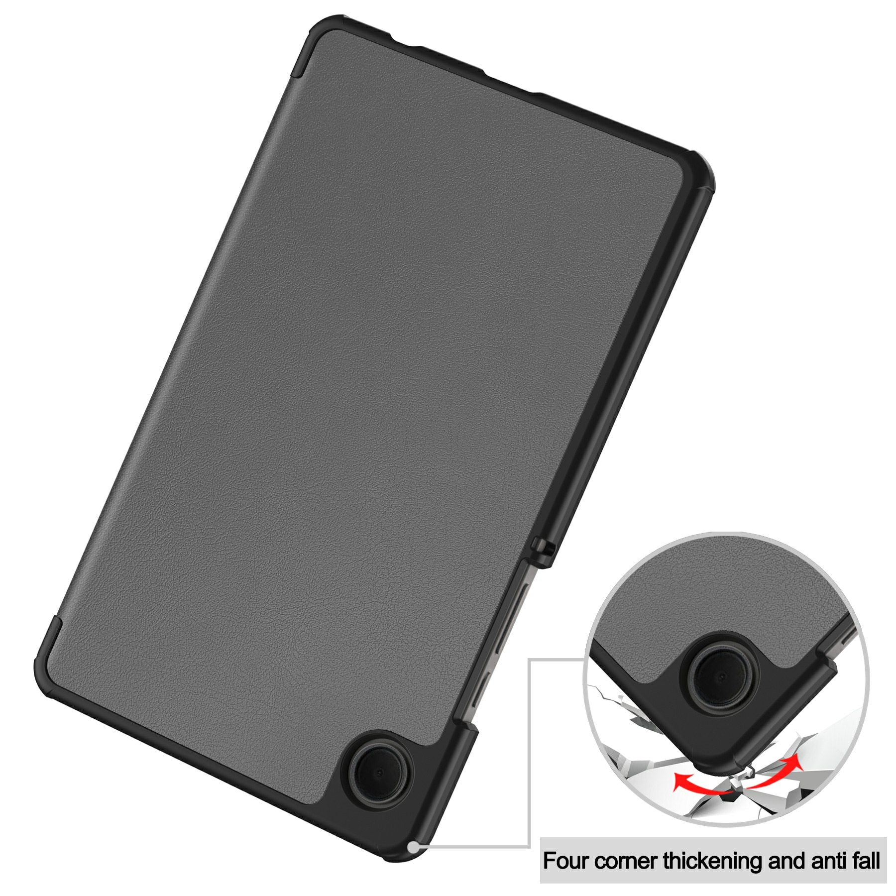 Étui Tri-Fold Samsung Galaxy Tab A11, Gris