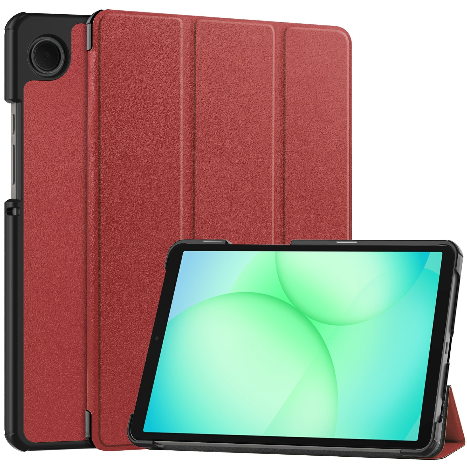 Étui Tri-Fold Samsung Galaxy Tab A11, Rouge