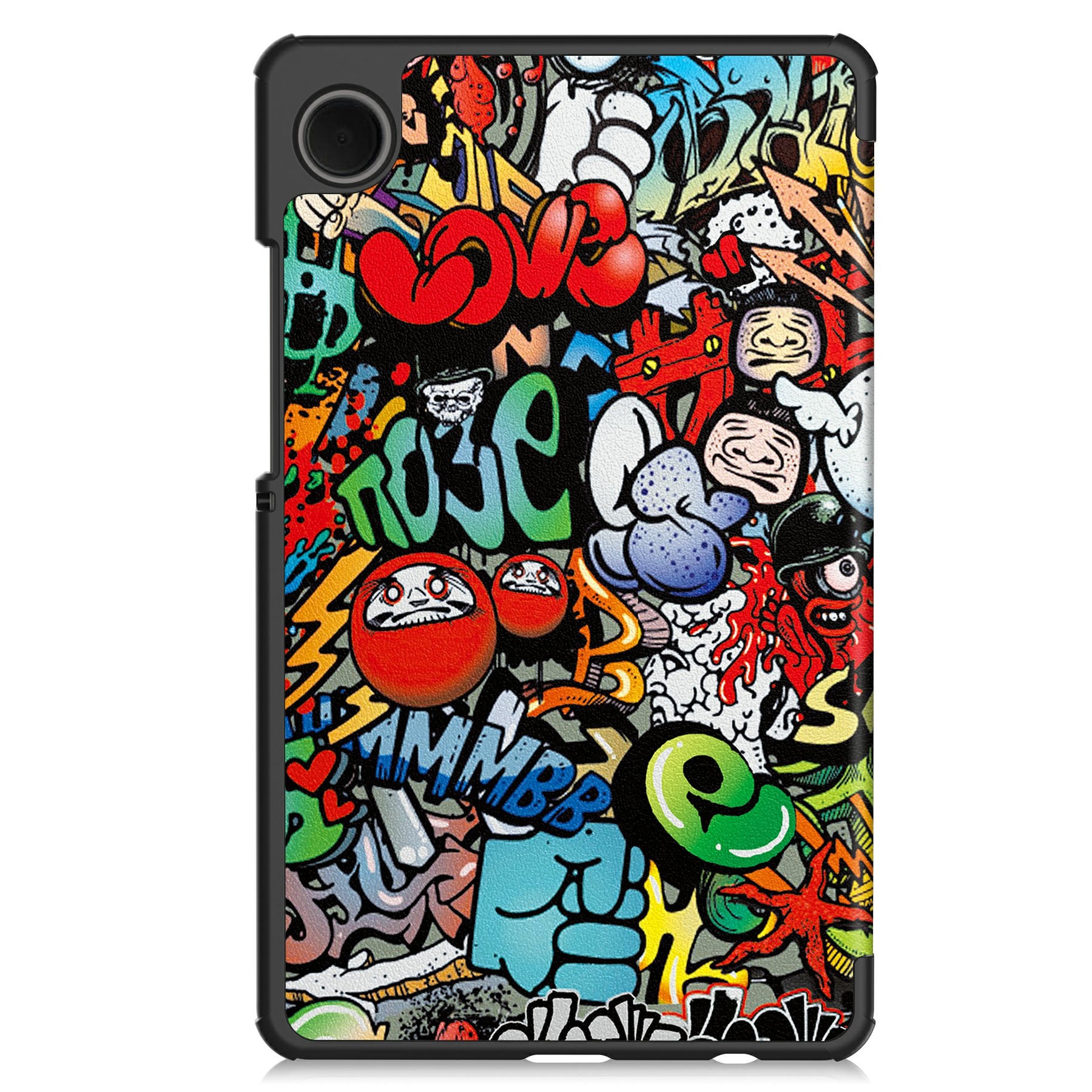 Étui Tri-Fold Samsung Galaxy Tab A11, Graffiti