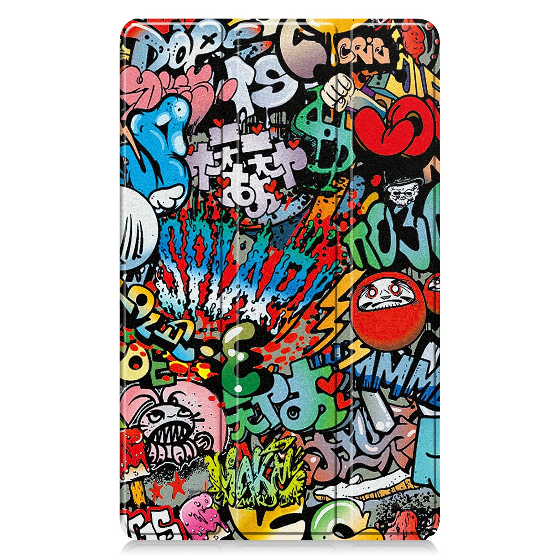 Étui Tri-Fold Samsung Galaxy Tab A11, Graffiti