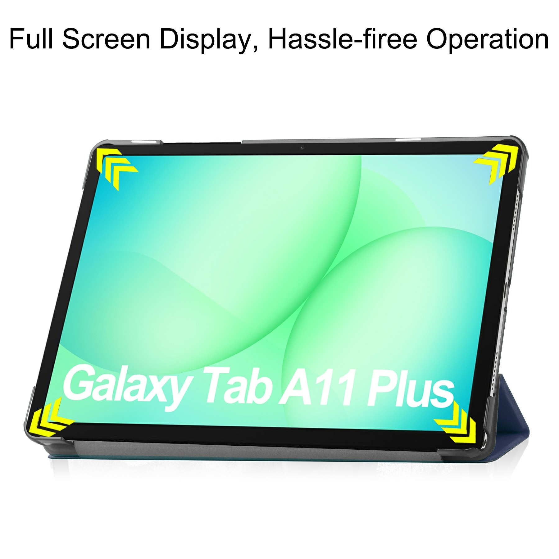 Étui Tri-Fold Samsung Galaxy Tab A11 Plus, Bleu
