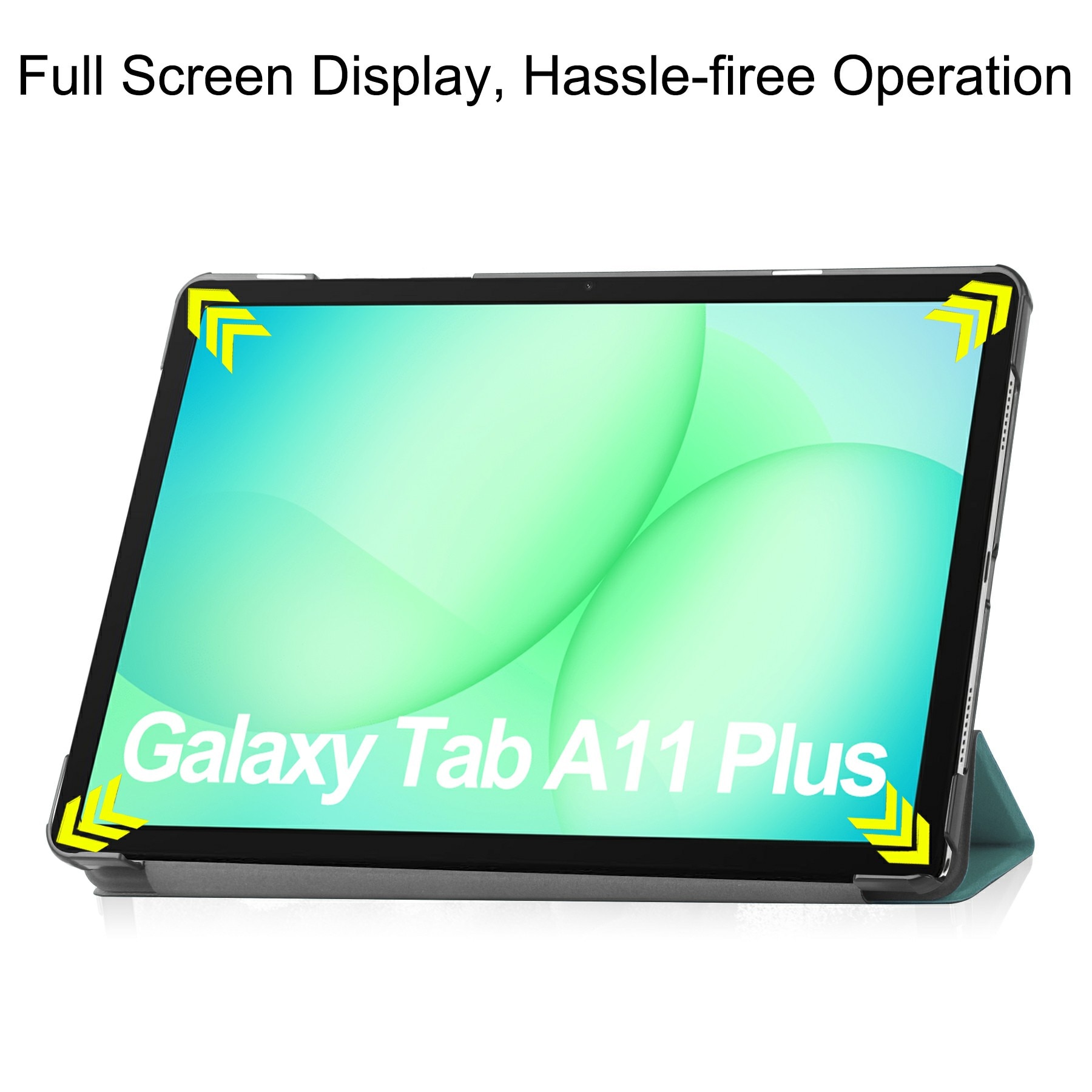 Étui Tri-Fold Samsung Galaxy Tab A11 Plus, Rouge